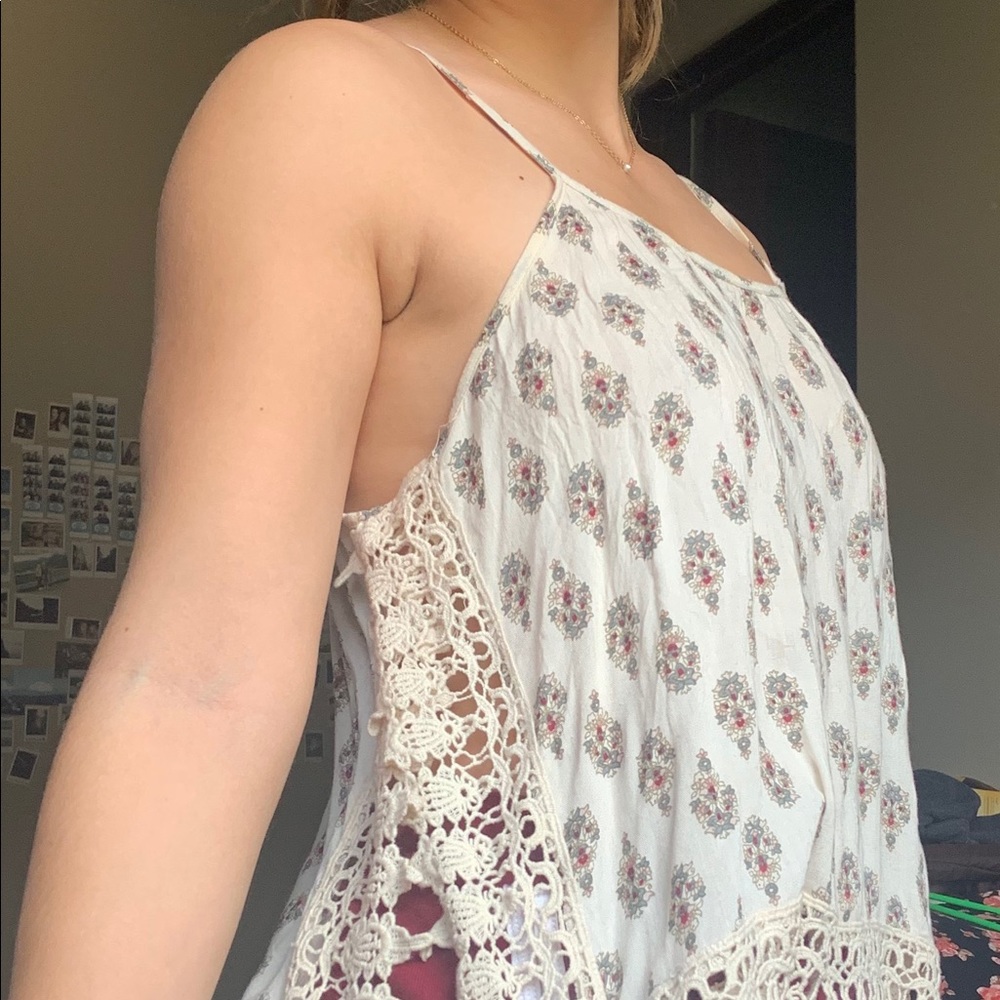 cute designed tank top